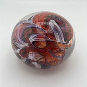 Hand Blown Magnum Paperweight 4”